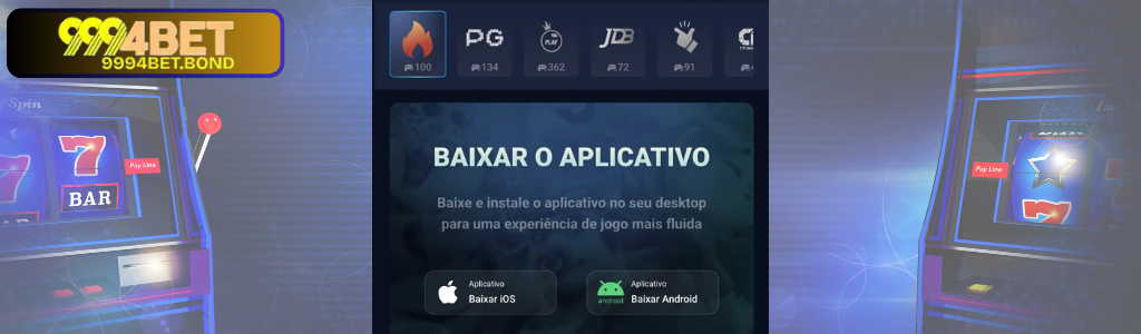 Smartphone com app da 9994BET aberto